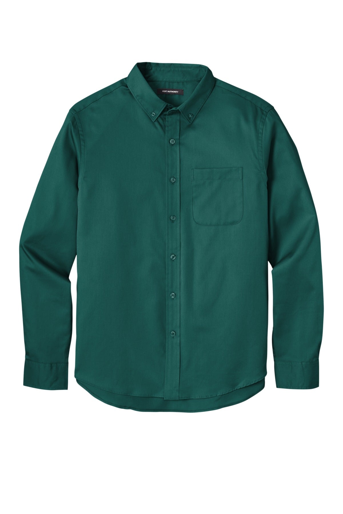 Port Authority Men's Long Sleeve SuperPro React Twill Shirt. W808 1 of 2
