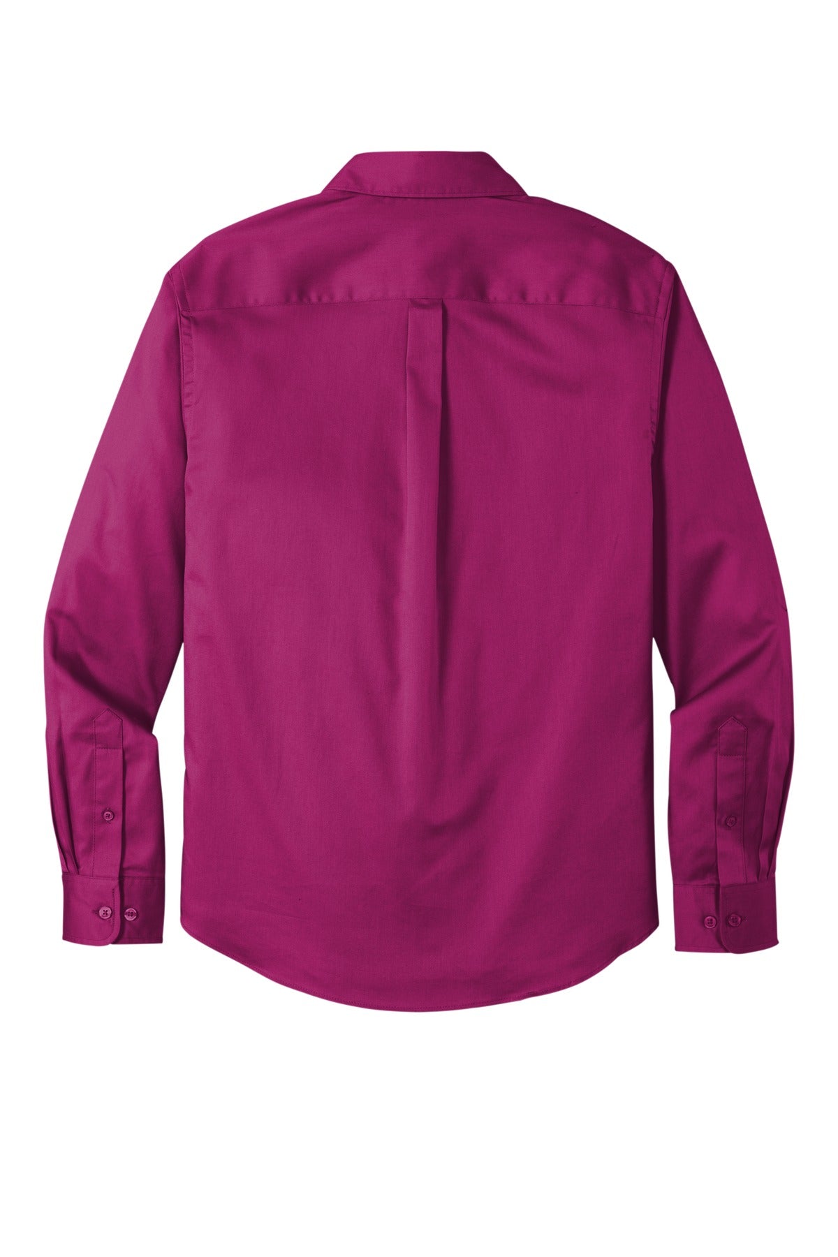 Port Authority Men's Long Sleeve SuperPro React Twill Shirt. W808 1 of 2