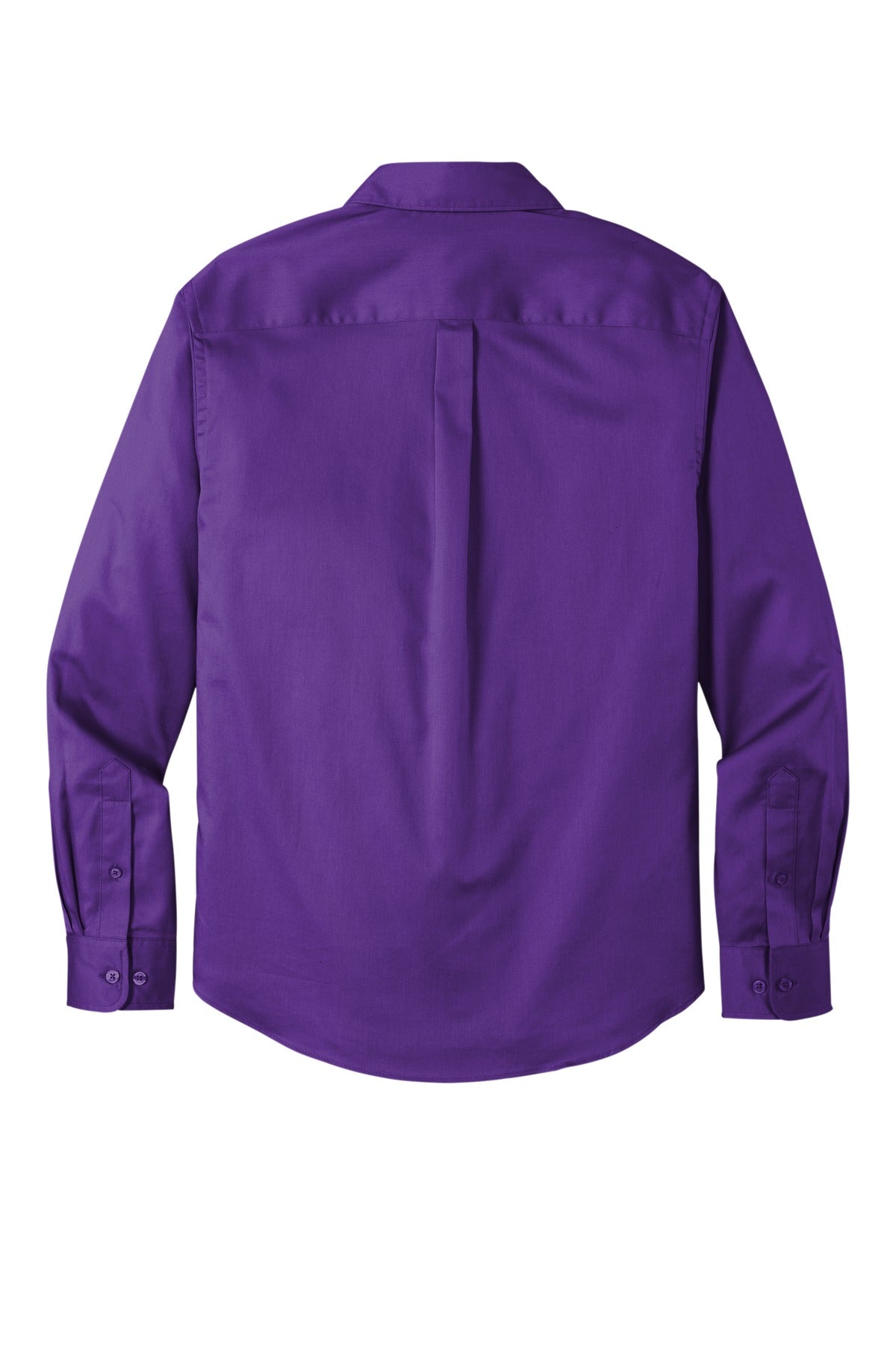 Port Authority Long Sleeve SuperPro React Twill Shirt. W808 2 of 2
