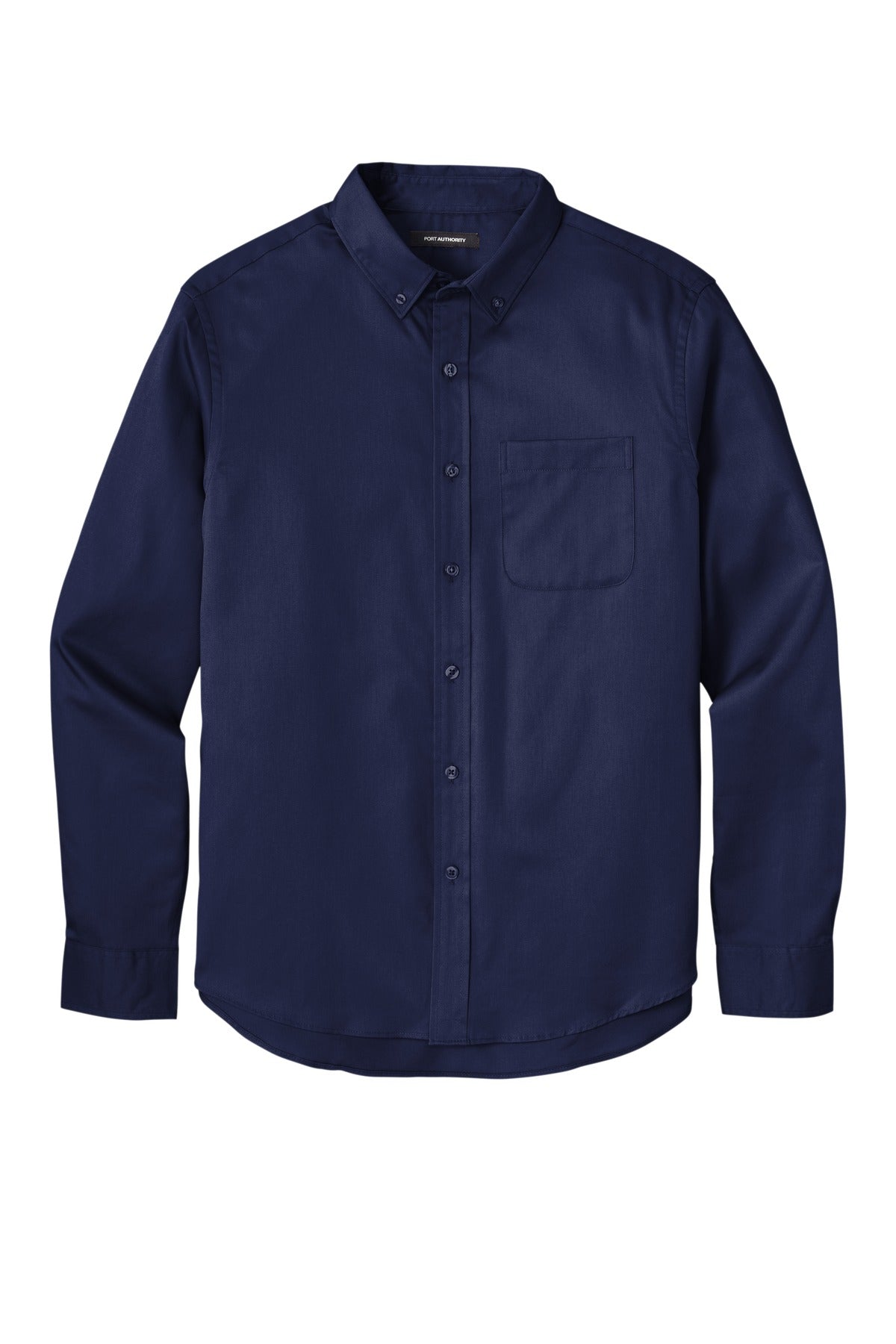 Port Authority Long Sleeve SuperPro React Twill Shirt. W808 2 of 2