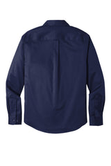 Port Authority Long Sleeve SuperPro React Twill Shirt. W808 2 of 2