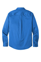 Port Authority Long Sleeve SuperPro React Twill Shirt. W808 2 of 2