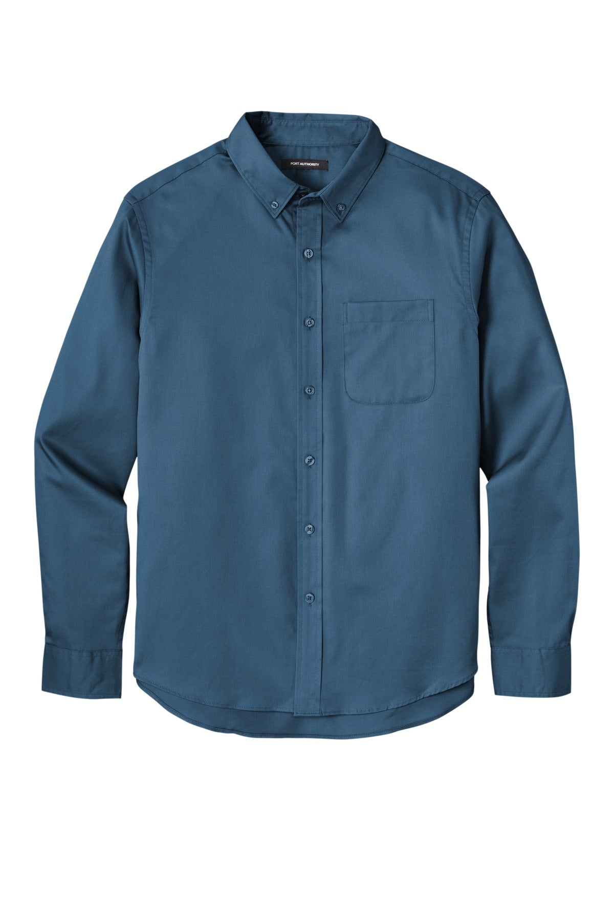 Port Authority Long Sleeve SuperPro React Twill Shirt. W808 2 of 2