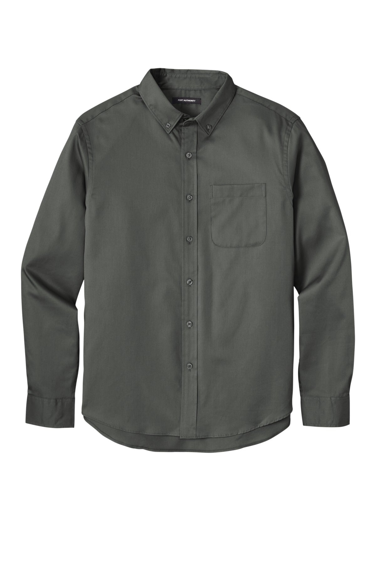 Port Authority Long Sleeve SuperPro React Twill Shirt. W808 2 of 2