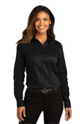 Port Authority Ladies Long Sleeve SuperPro ReactTwill Shirt. LW808 Port Authority