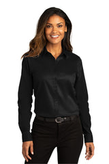 Port Authority Ladies Long Sleeve SuperPro ReactTwill Shirt. LW808 Port Authority