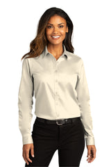 Port Authority Ladies Long Sleeve SuperPro ReactTwill Shirt. LW808 Port Authority