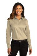 Port Authority Ladies Long Sleeve SuperPro ReactTwill Shirt. LW808 Port Authority