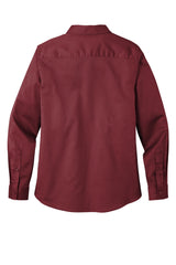 Port Authority Ladies Long Sleeve SuperPro ReactTwill Shirt. LW808 Port Authority