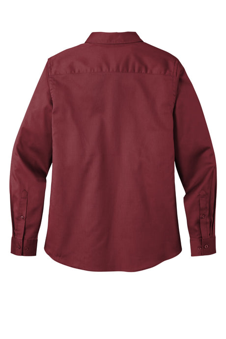 Port Authority Ladies Long Sleeve SuperPro ReactTwill Shirt. LW808 Port Authority