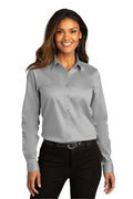 Port Authority Ladies Long Sleeve SuperPro ReactTwill Shirt. LW808 Port Authority