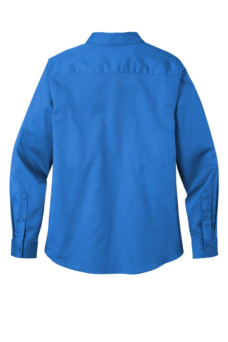 Port Authority Ladies Long Sleeve SuperPro ReactTwill Shirt. LW808 Port Authority