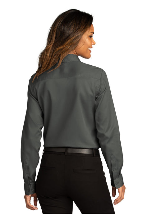 Port Authority Ladies Long Sleeve SuperPro ReactTwill Shirt. LW808 Port Authority