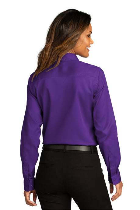 Port Authority Ladies Long Sleeve SuperPro ReactTwill Shirt. LW808 Port Authority