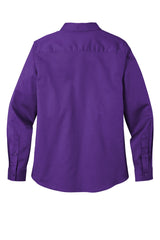 Port Authority Ladies Long Sleeve SuperPro ReactTwill Shirt. LW808 Port Authority