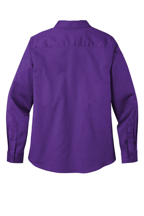 Port Authority Ladies Long Sleeve SuperPro ReactTwill Shirt. LW808 Port Authority