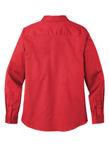 Port Authority Ladies Long Sleeve SuperPro ReactTwill Shirt. LW808 Port Authority