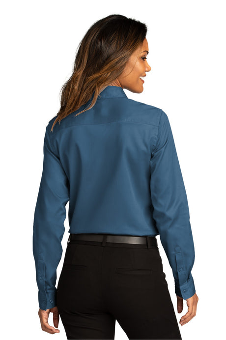 Port Authority Ladies Long Sleeve SuperPro ReactTwill Shirt. LW808 Port Authority