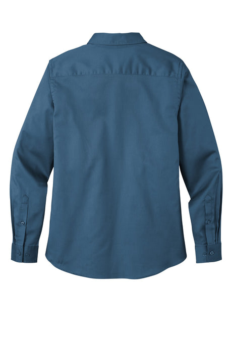Port Authority Ladies Long Sleeve SuperPro ReactTwill Shirt. LW808 Port Authority