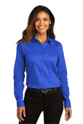 Port Authority Ladies Long Sleeve SuperPro ReactTwill Shirt. LW808 Port Authority