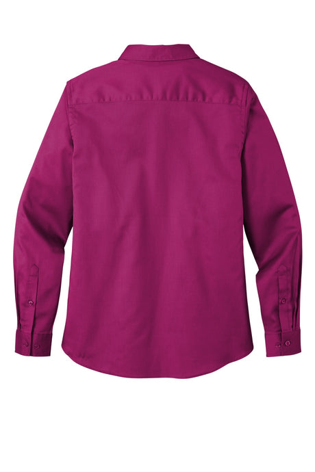 Port Authority Ladies Long Sleeve SuperPro ReactTwill Shirt. LW808 Port Authority