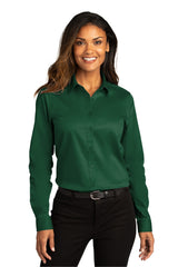 Port Authority Ladies Long Sleeve SuperPro ReactTwill Shirt. LW808 Port Authority