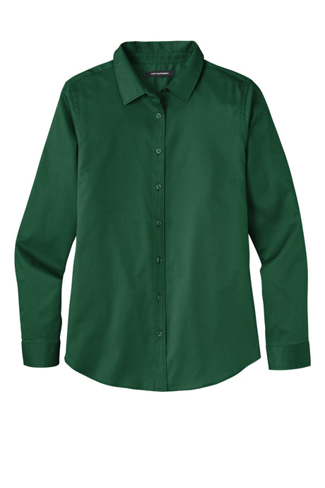 Port Authority Ladies Long Sleeve SuperPro ReactTwill Shirt. LW808 Port Authority