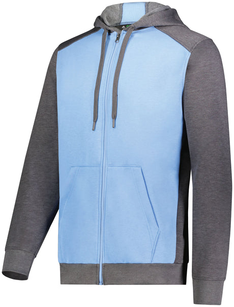 Augusta Men's Three-Season Fleece Full Zip Hoodie Augusta