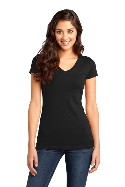 District Juniors Very Important Tee V-Neck. DT6501