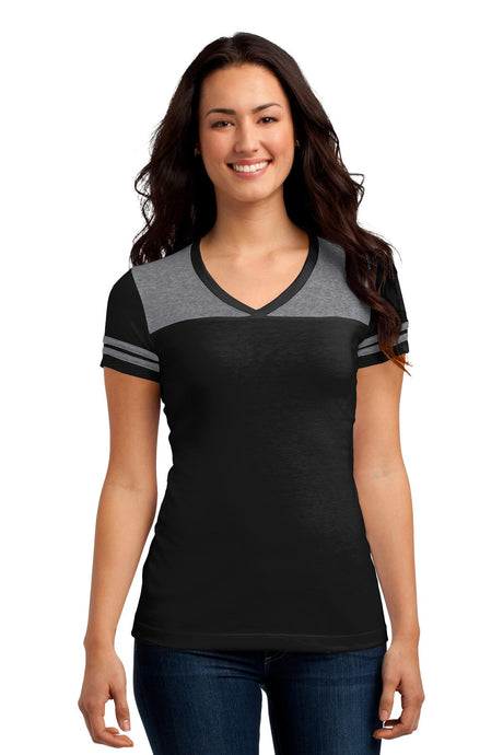 District Juniors Varsity V-Neck Tee. DT264 District