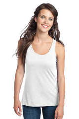 District - Juniors 60/40 Racerback Tank. DT237 Womens Apparel Shirts & Tops