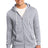 District - Young Mens Core Fleece Full-Zip Hoodie DT190 District