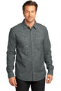 District Men's Made Long Sleeve Washed Woven Shirt District