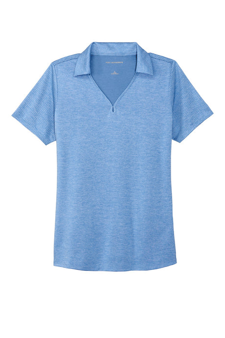 Port Authority Ladies Shadow Stripe Polo. LK585 Port Authority