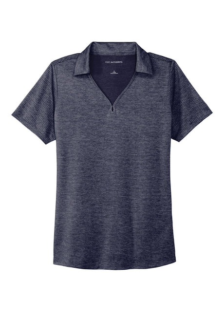 Port Authority Ladies Shadow Stripe Polo. LK585 Port Authority