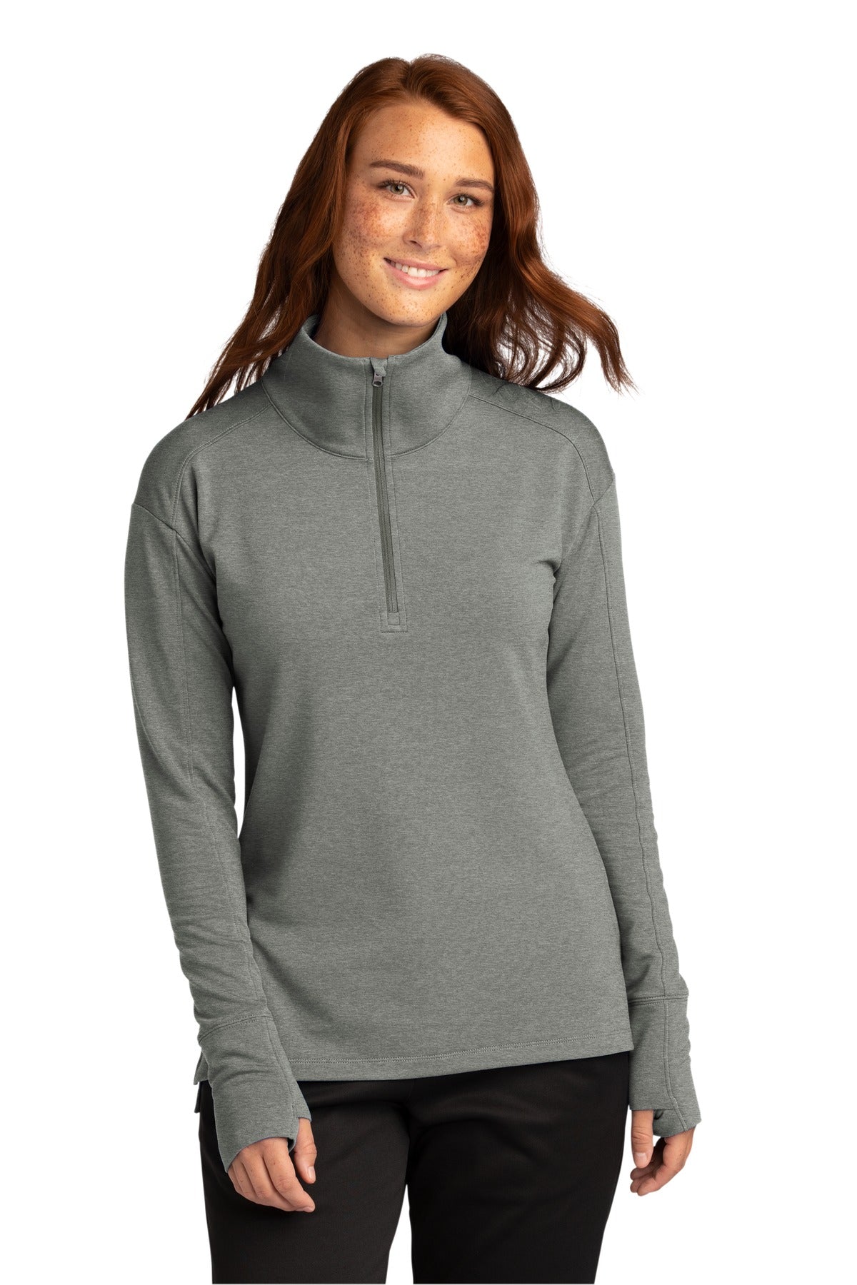 Sport-Tek Women's Sport-Wick Flex Fleece 1/4-Zip