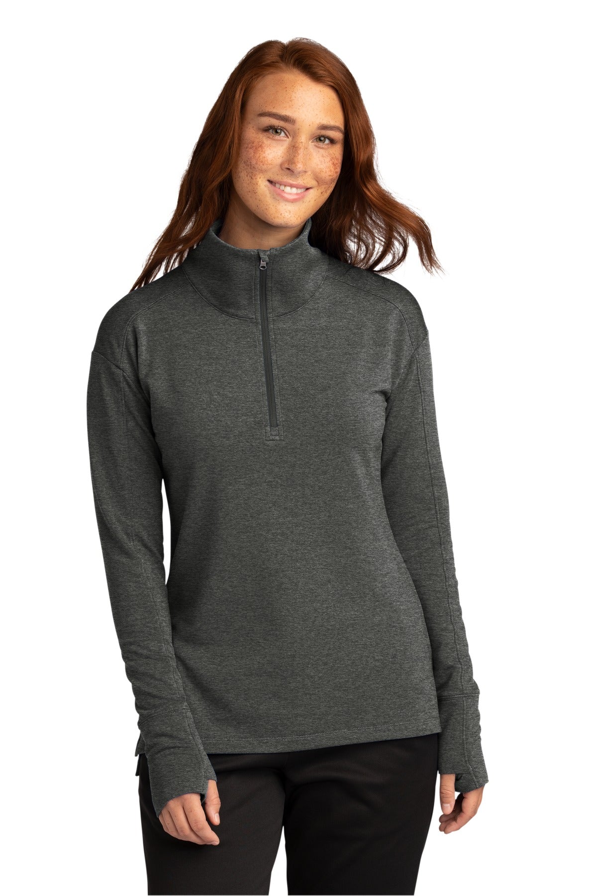 Sport-Tek Women's Sport-Wick Flex Fleece 1/4-Zip
