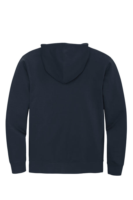 District Men's V.I.T.Fleece Full-Zip Hoodie DT6102 1 of 2 District