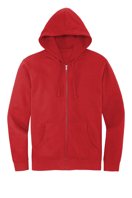 District V.I.T.Fleece Full-Zip Hoodie DT6102 District