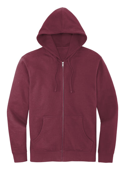 District Men's V.I.T.Fleece Full-Zip Hoodie DT6102 1 of 2