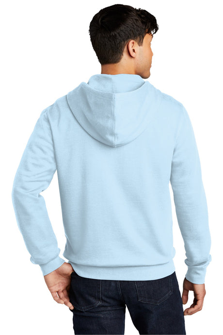 District Men's V.I.T.Fleece Full-Zip Hoodie DT6102 1 of 2 District