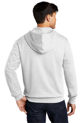 District Men's V.I.T.Fleece Full-Zip Hoodie DT6102 1 of 2 District