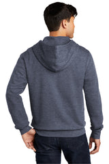 District Men's V.I.T.Fleece Full-Zip Hoodie DT6102 1 of 2 District