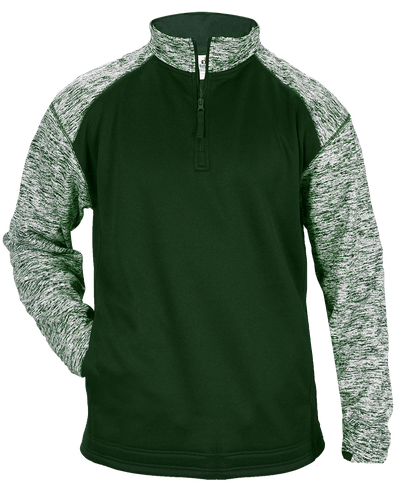 Badger Sport Men's Blend Sport Fleece 1/4 Zip Pullover