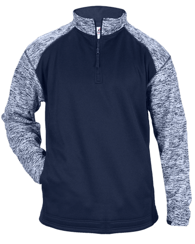 Badger Sport Men's Blend Sport Fleece 1/4 Zip Pullover