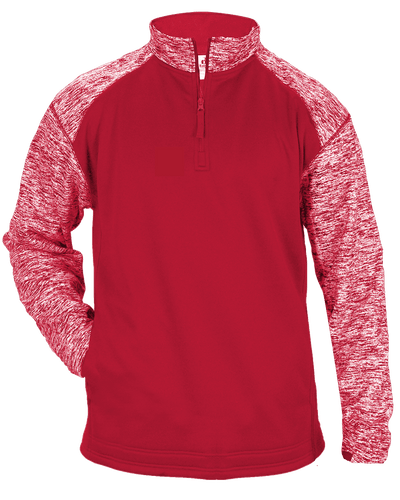 Badger Sport Men's Blend Sport Fleece 1/4 Zip Pullover