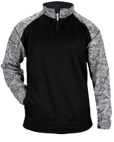 Badger Sport Men's Blend Sport Fleece 1/4 Zip Pullover