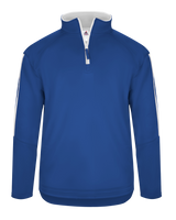 Badger Sport Men's Sideline Fleece 1/4 Zip Pullover Badger