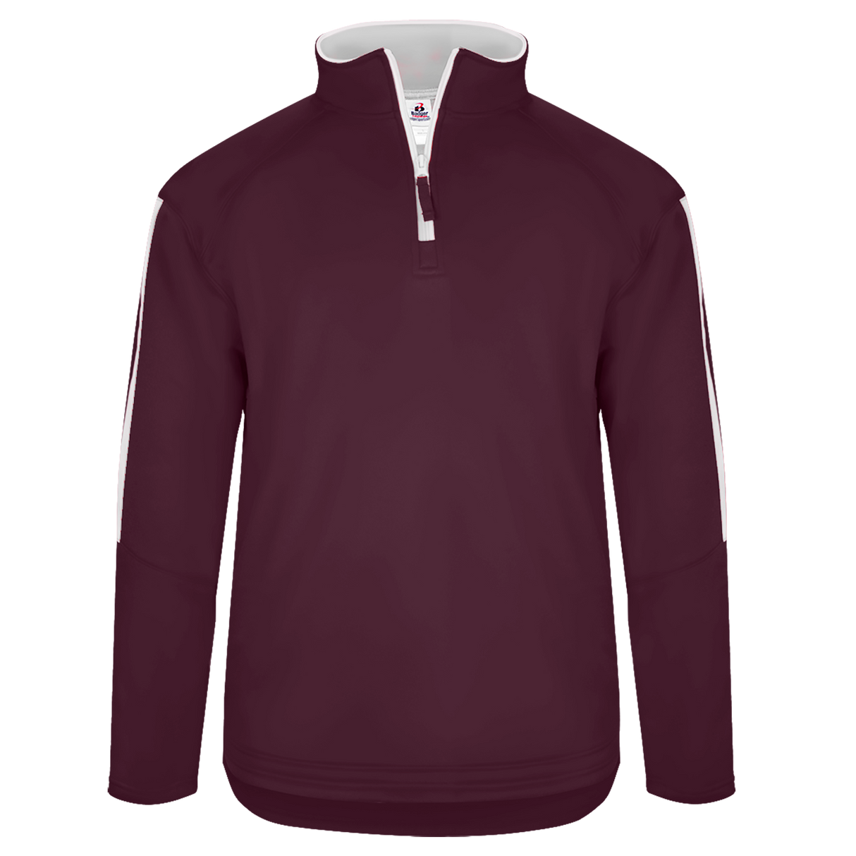 Badger Sport Men's Sideline Fleece 1/4 Zip Pullover Badger