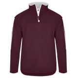 Badger Sport Men's Sideline Fleece 1/4 Zip Pullover Badger